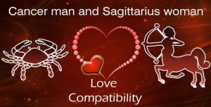 Cancer And Sagittarius Love Compatibility 300x152 