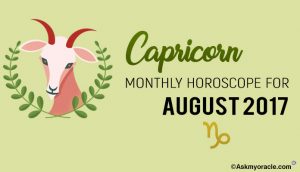 Capricorn Monthly Horoscope August 2017 | Capricorn Horoscope Love
